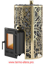 Печь для бани Эверест "Steam Master" GALAXY 24 (310) ЧУГУН GOLD