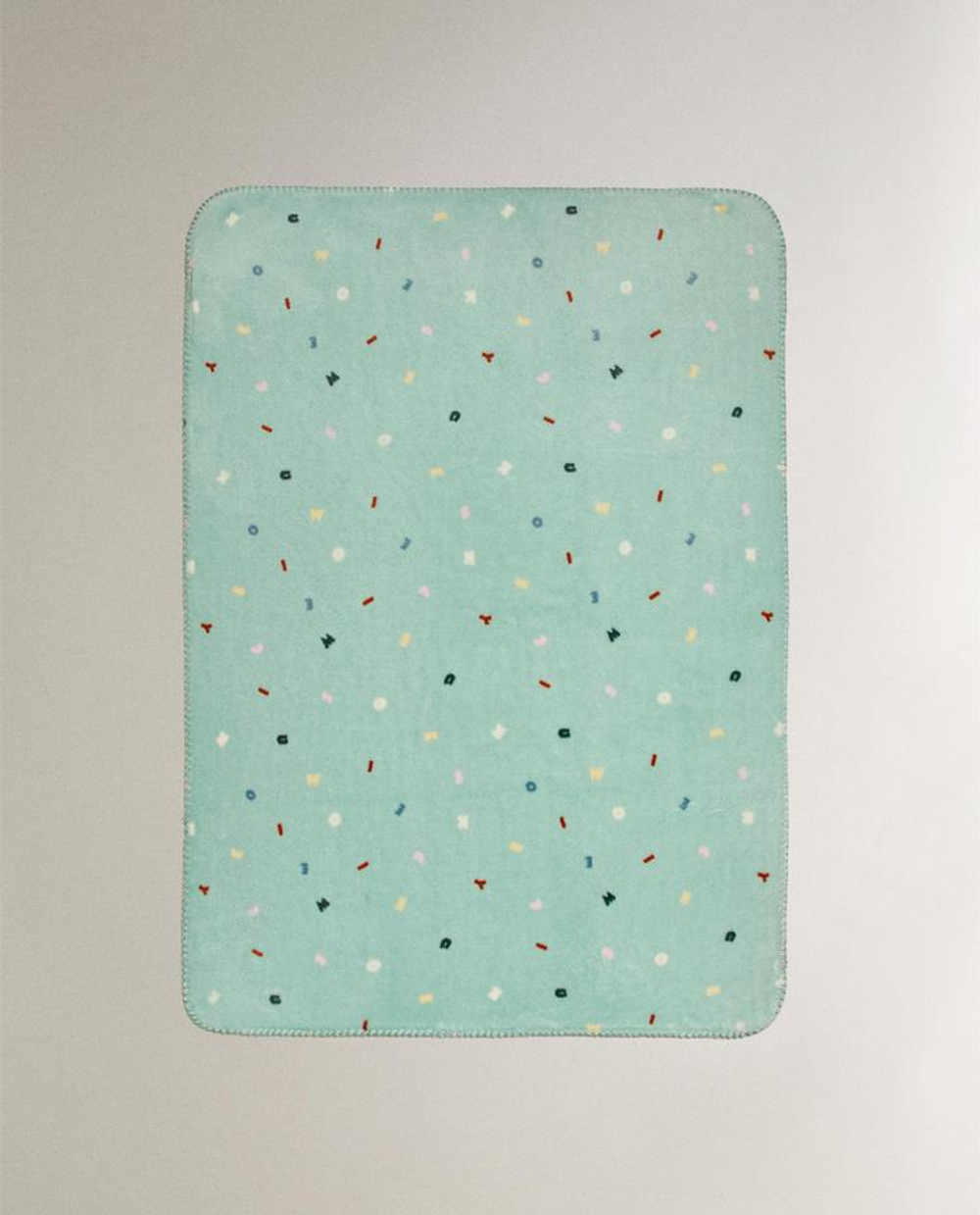 ZARA HOME ДЕТСКИЙ ФЛИСОВЫЙ ПЛЕД МИККИ И МИННИ ©DISNEY, РАЗНОЦВЕТНЫЙ