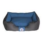 лежанка для небольшой собаки 70х50 синяя