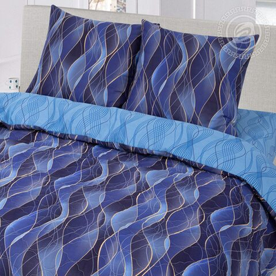 Постельное белье ЗИМА-ЛЕТО 2,0 спальное с Евро Родос 609 АРТПОСТЕЛЬ