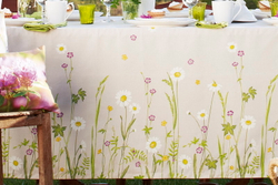 Скатерть 150x150 Proflax Ameland green Германия