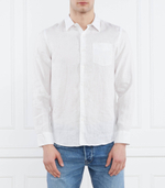 Льняная рубашка LS ISLAND GUESS - белый(M2YH44 WERX0)