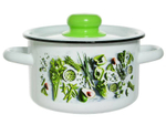 Кастрюля 2,9л "Свежая зелень" тм Appetite