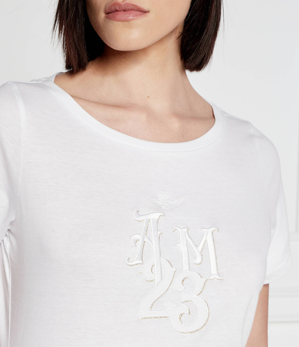 Футболка Aeronautica Militare - белый(TS2245DJ638)