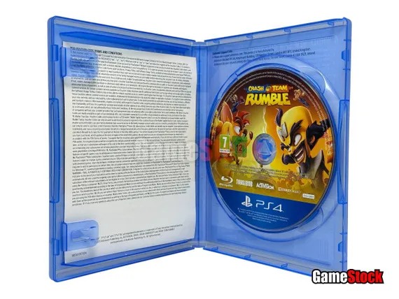 PS4 Crash Team Rumble Deluxe Edition (Требуется подписка PSN+) (Б/У, Английская версия, CUSA-32404)