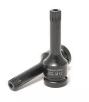 Головка-бита SPLINE ударная M12, 1/2'' RockForce##Rock FORCE RF-24807812