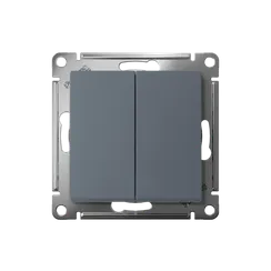 Переключатель проходной 2-кл. СП AtlasDesign 10А IP20 (сх. 6/2) 10AX механизм грифель SE ATN000765