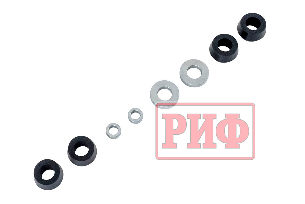 Амортизатор усиленный "Арктика" задний Toyota Hilux 2015+ штатный и лифт 0-45 мм РИФ