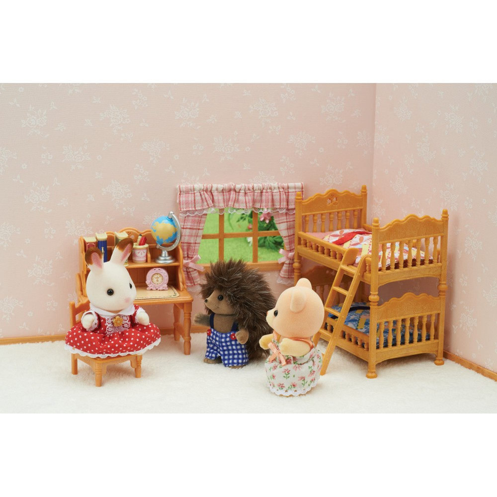 Sylvanian Families - Детская деревенская комната с двухъярусной кроватью 5338
