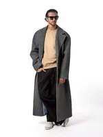 Пальто Dryg двубортное графит