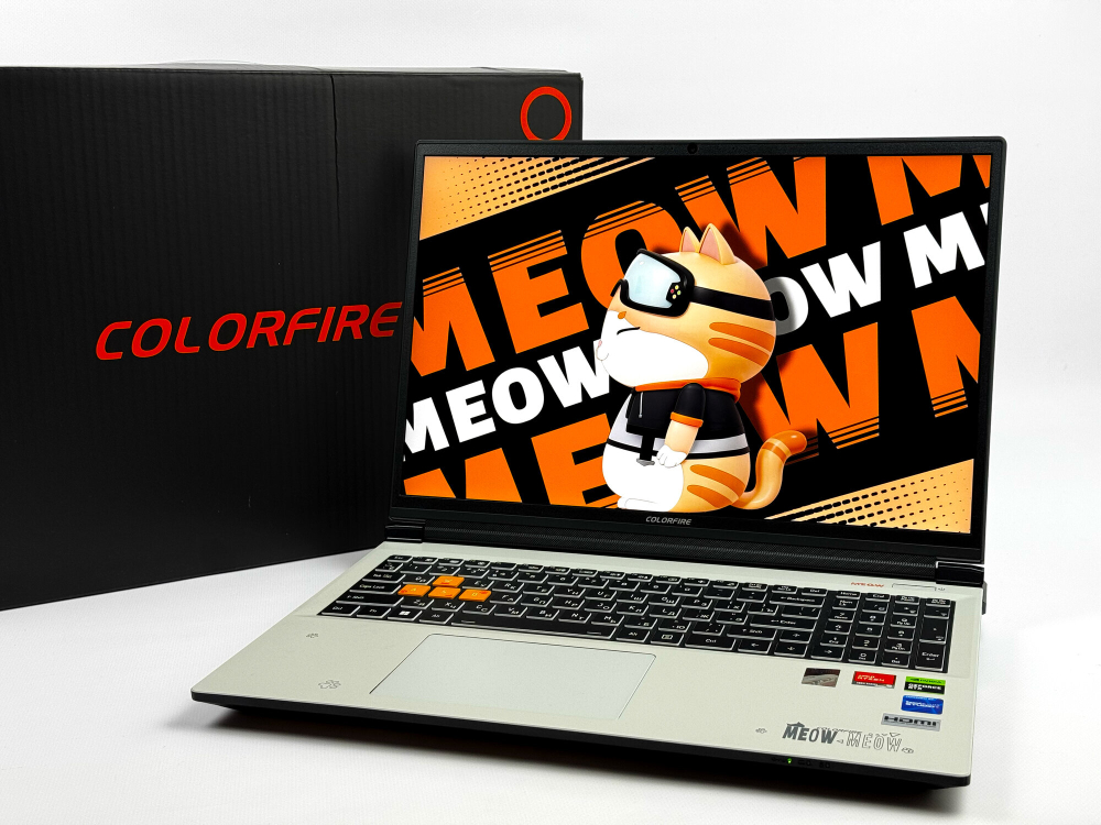 Новый Игровой Ноутбук Colorfire (R16 White) / Ryzen 9 7845HX / RTX 4070 8GB / 16GB / 1TB / 2.5K / 240Hz / Win11 / Русско-Английская клавиатура