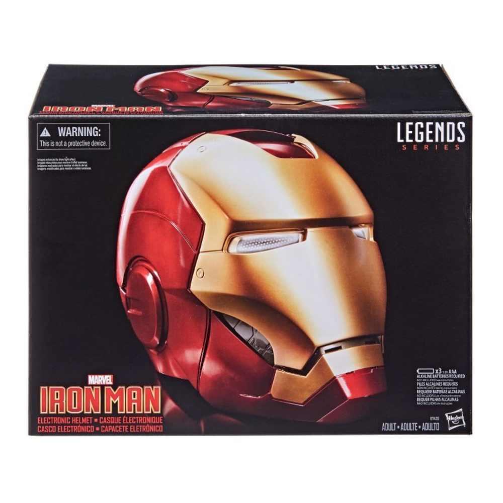 Hasbro Marvel Legends Avengers - электронный шлем Iron Man B7435 шлем