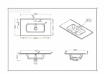 Тумба с раковиной BelBagno KRAFT 39 70 белая матовая