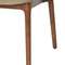 Стул Lando, орех с коричневой обивкой