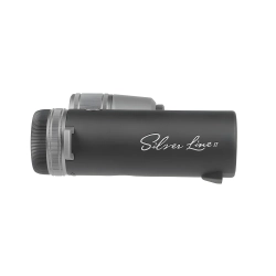 Бинокль Veber Silver Line II 8x25WP боковой вид с логотипом