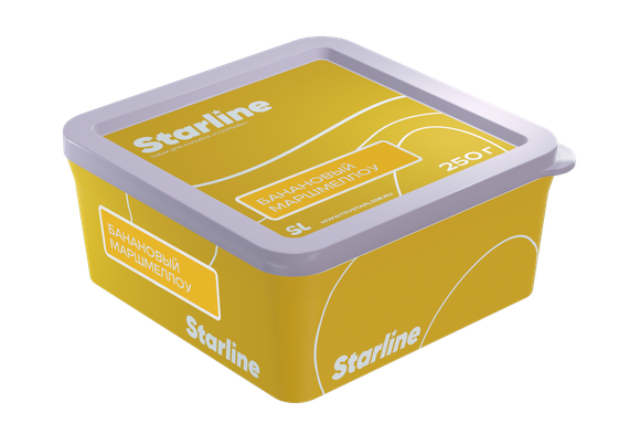 STARLINE - Банановый маршмелоу (250г)