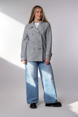 Жакет женский 4309зп, серый #475Сер044309зп