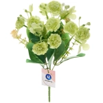 Искусственные цветы «Весеннее вдохновение» Гвоздика 30см цвет салатовый
