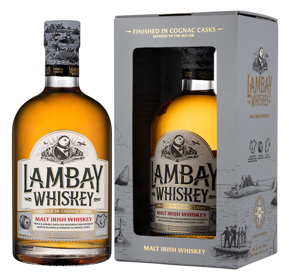 Виски Ламбэй Молт Айриш Виски 0,7п/у 43% Ламбей Ирландия