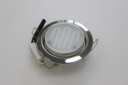 Flesi GX53 H4 светильник в комплекте м лампой 9W 2700K  Хром