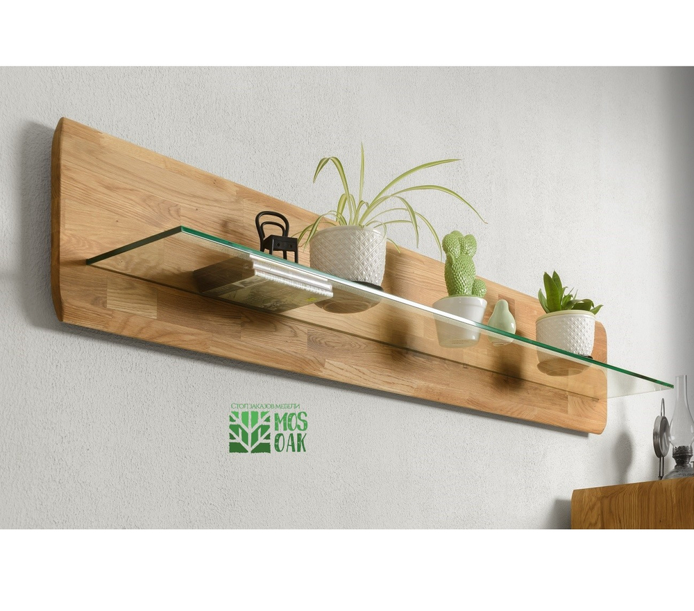 Полка из массива дуба Parma