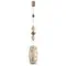 5444/1 PENDANT ODL_EX26 031 бежевый/античная бронза/металл/керамика Подвес E27 1*40W KARELIA