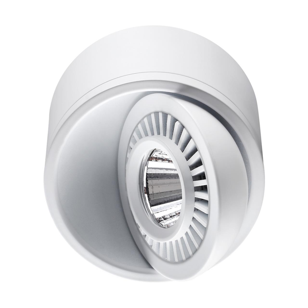 358811 OVER NT21 378 белый Светильник накладной светодиодный IP20 LED 9W 770Лм 4000K 220V GESSO