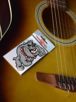 Стикер - Серый пёс - Злая собака