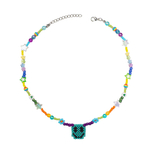 smiley necklace