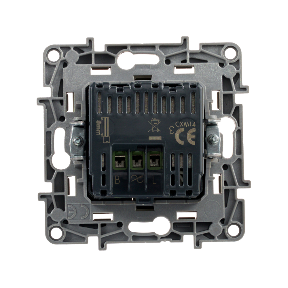 Диммер нажимной универсальный LED 400Вт без нейтрали - слоновая кость ETIKA Legrand