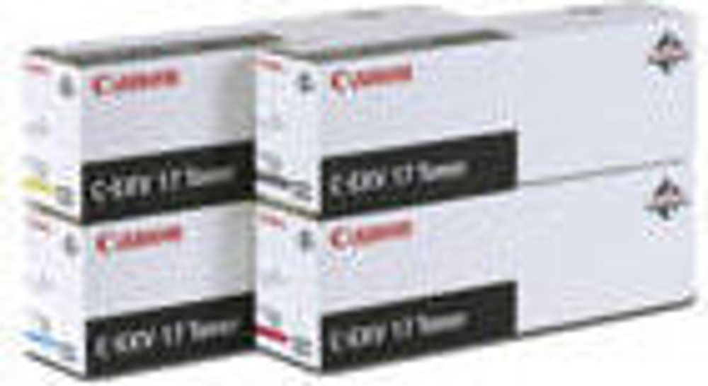 Картридж тонерный Подлинный Желтый Canon C-EXV17 1 шт 0259B002