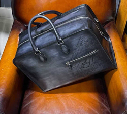 Дорожная сумка Berluti Overnight Scritto
