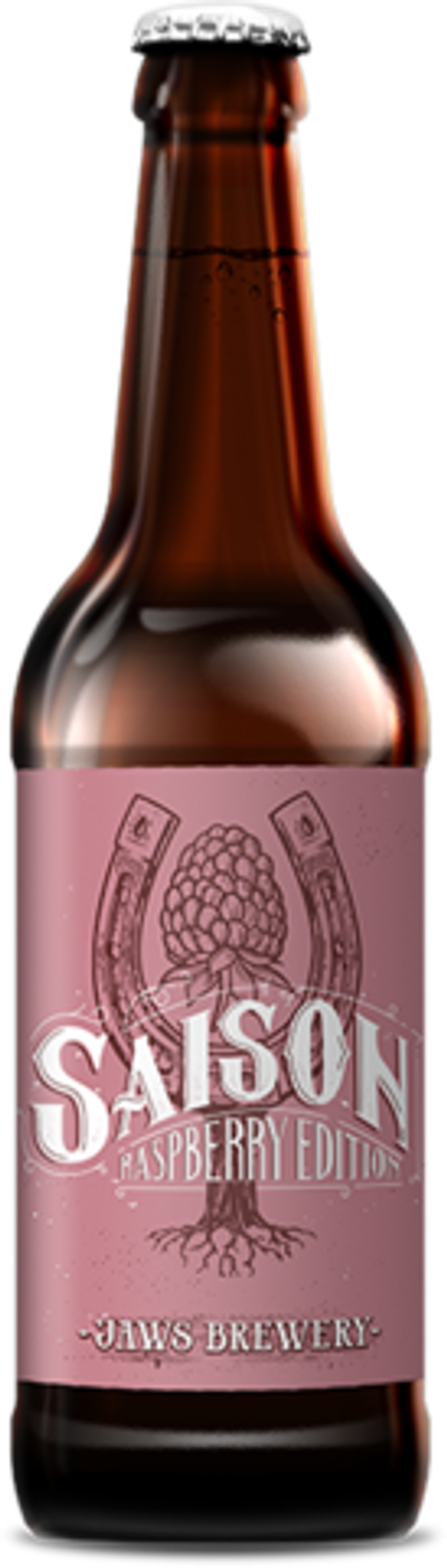 Пиво Джоус Сейзон Распберри Эдишн / Jaws Saison Raspberry Edition 0.5 - стекло