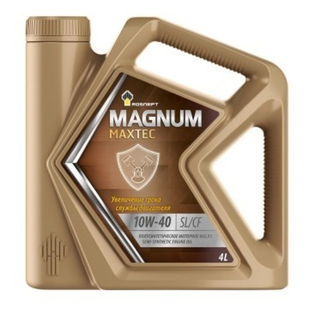 Моторное масло Rosneft Magnum Maxtec 10w40 4л полусинтетика