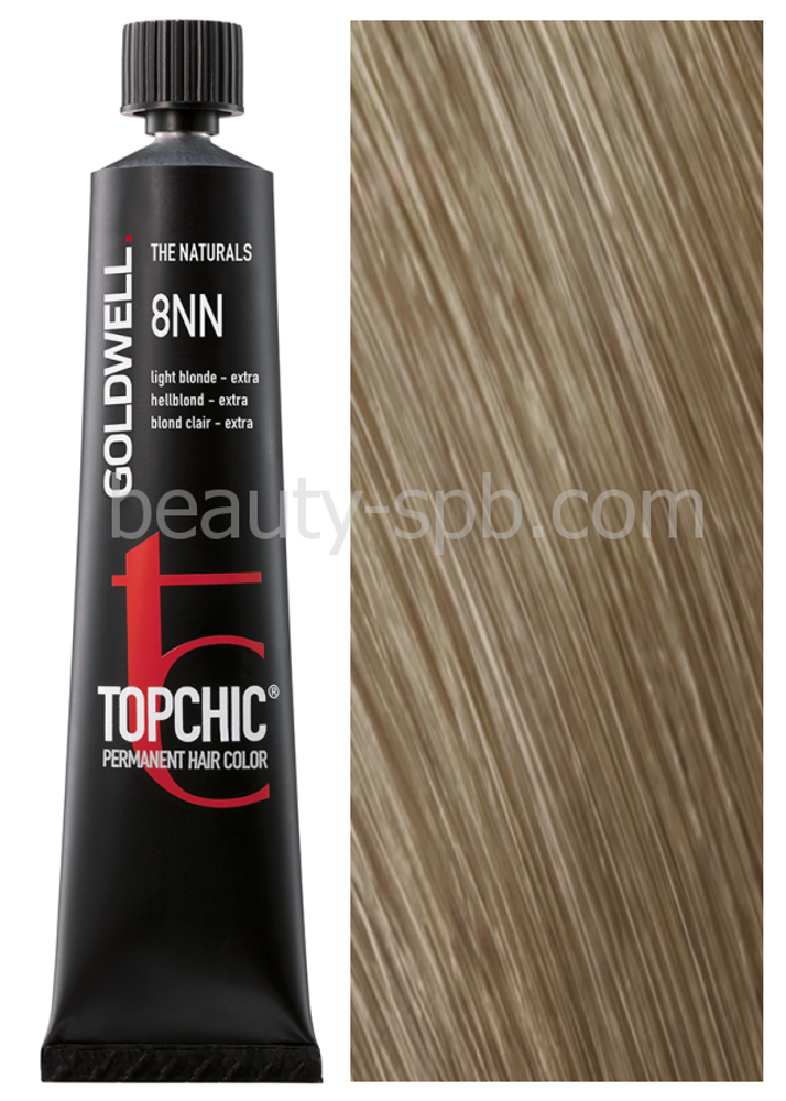 Goldwell Topchic 8NN светло-русый - экстра 60 мл