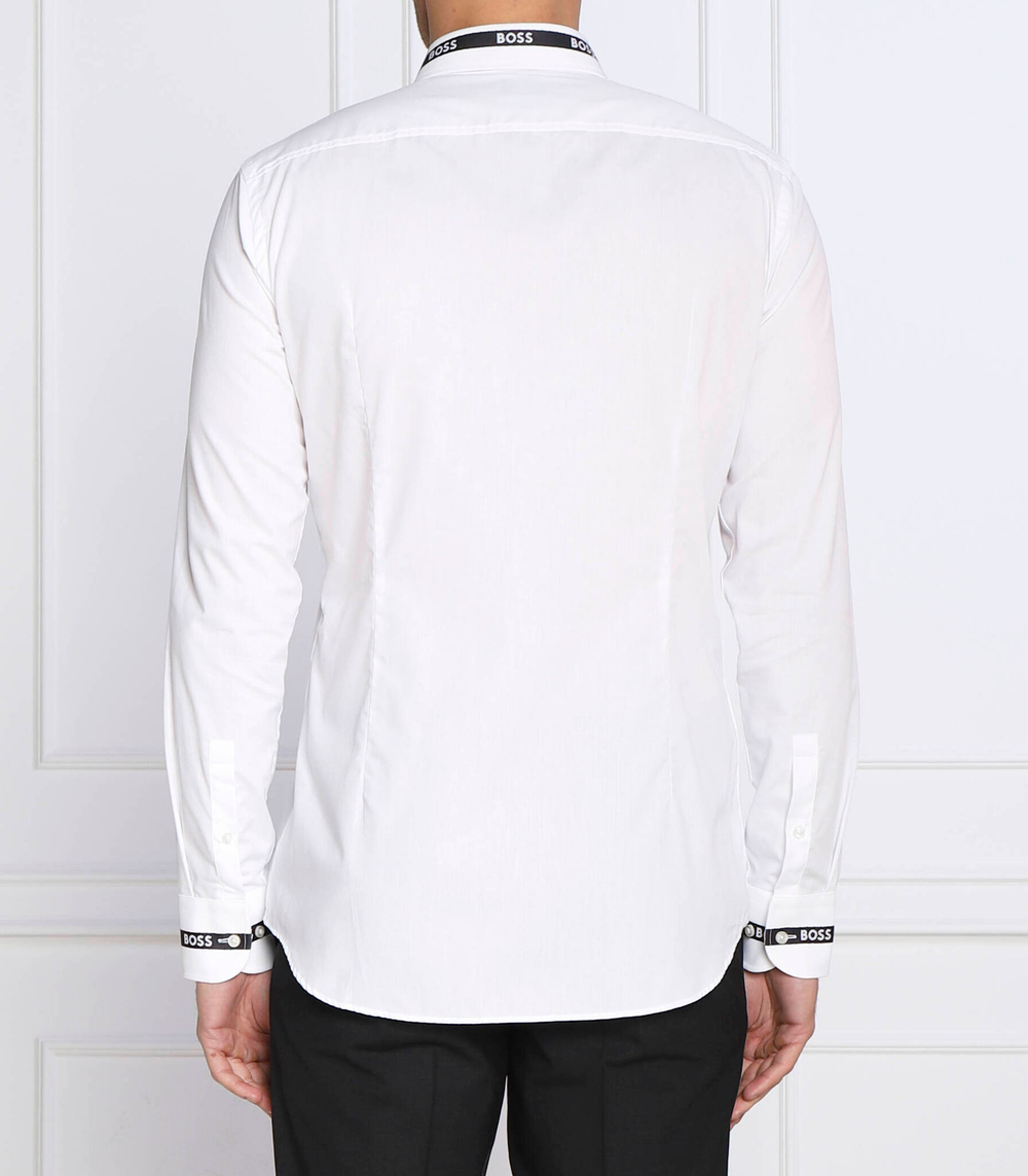 рубашка h-hank-kent-c1-214 BOSS BLACK - белый(50484516)
