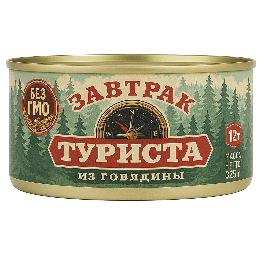 Консерва Завтрак туриста из говядины 300 гр