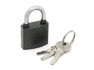 Замок навесной 303F-40 Полладиум (6)