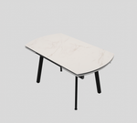 Стол керамический Князь 1400х800х300 Белый