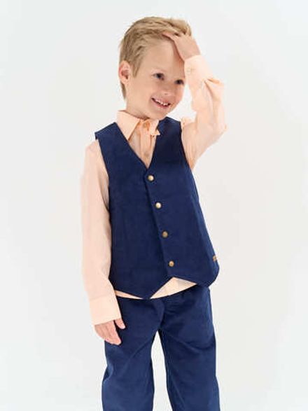 Жилет вельветовый "Индиго"