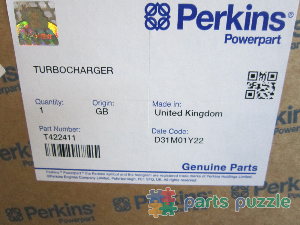 Турбокомпрессор, оригинал / TURBOCHARGER АРТ: T422411