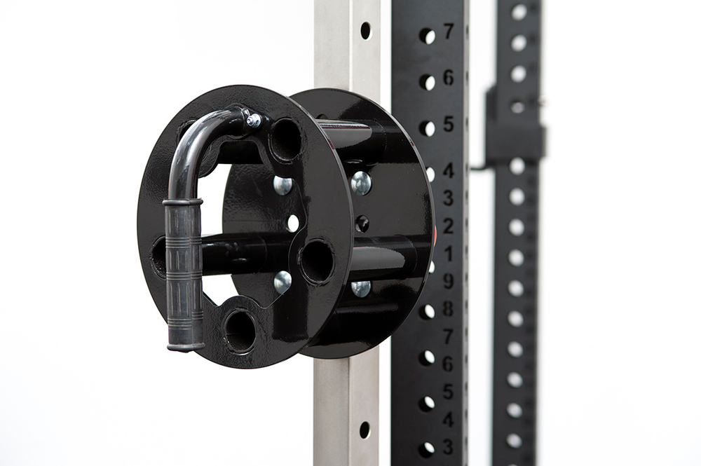 Канатный тренажер "Барабан" c регулировочной стойкой