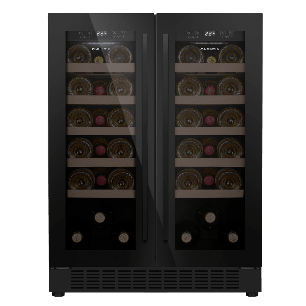 Встраиваемый винный шкаф Maunfeld MBWC-112S40