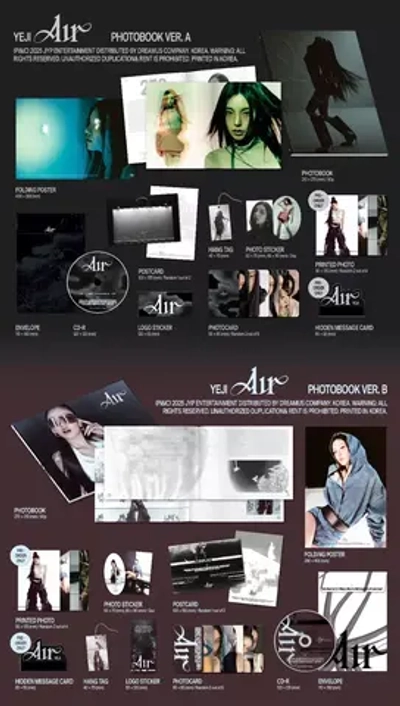 Альбом YEJI - Air [Photobook ver.]