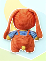 Мягкая игрушка Зайка Амигуруми