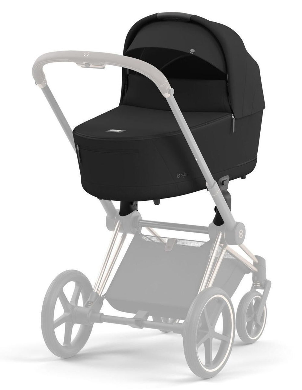 Коляска Cybex Priam IV Matt Black complete Cloud G Moon Black Plus Base G 4 в 1 Sepia Black