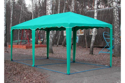 Шатер Беседка 6 х 3 (Каркас из трубы Ø 25 и 28 мм) в комплекте 6 стен без окна