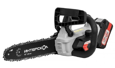 Пила цепная аккумуляторная ИНТЕРСКОЛ ПЦА-12/36В бесщеточная 824.2.2.70