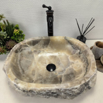 Раковина из оникса Erozy Grey EO-62225 55*42*15 0094