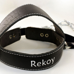 Тренажер для шеи упряжь из натуральной кожи ReKoy FG047